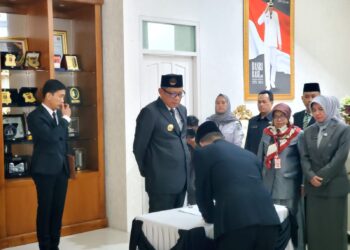Yessy Waspo Resmi Menjabat Sekretaris DPRD Bontang