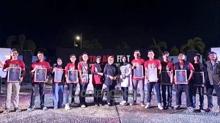 Wawali Najirah menghadiri hearing session cipta lagu fest di Taman Adipura