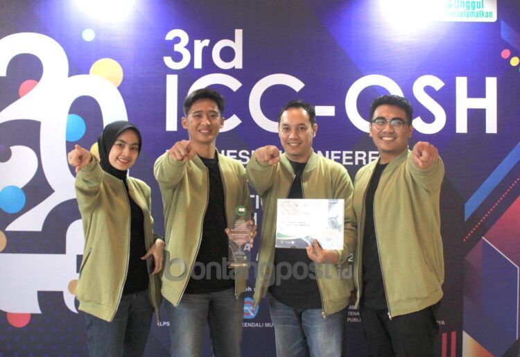 Tiga gugus inovasi Pupuk Kaltim raih penghargaan dalam ajang Indonesian Conference & Competition Occupational Safety and Health (ICC-OSH) 2023