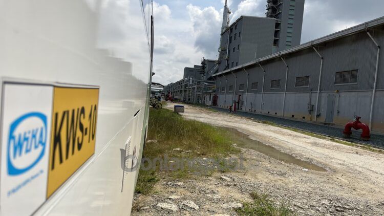Pabrik bahan peledak PT KAN yang dikerjakan PT Wika. (Edwin Agustyan)