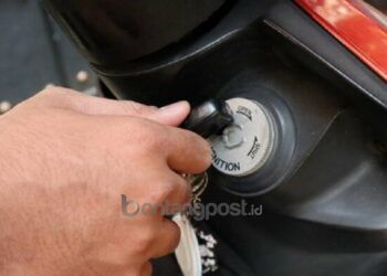 Pria di Guntung Diam-diam Gadai Motor Teman, Ini Alasannya