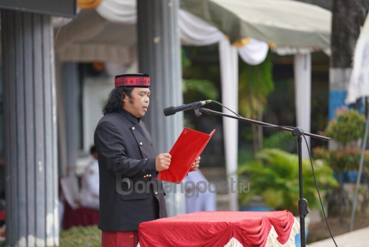 AH hadiri upacara hari lahir Pancasila di halaman DPMPTSP Bontang