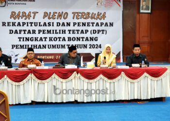 KPU Bontang Tetapkan 131.595 Pemilih Tetap di Pemilu 2024