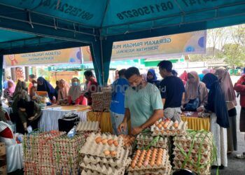 Pasar Murah di Pendopo Dibuka sampai Sore Ini, Bebas Belanja Tanpa Kupon
