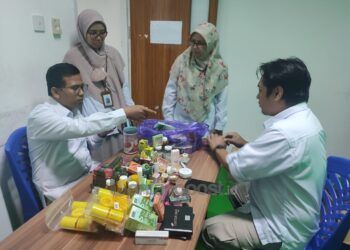 Kosmetik Ilegal dan Berbahaya Dimusnahkan, 10 Pelaku Usaha di Bontang Diberi Peringatan