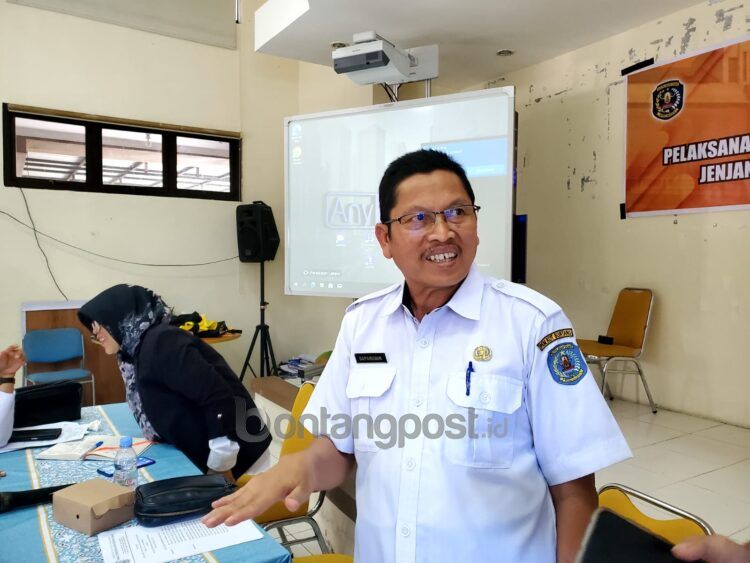 Sekretaris Dinas Pendidikan dan Kebudayaan Kota Bontang Saparudin