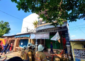 Rumah di Belakang Pasar Lama Loktuan Nyaris Terbakar, Diduga karena Korsleting Listrik