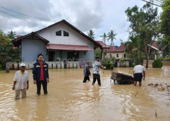 Banjir di Bontang Terjang Dua Kelurahan, 527 Jiwa Terdampak