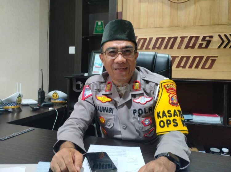Kasat Lantas Polres Bontang AKP Muhammad Dahlan Djauhari (Jelita/bontangpost.id)