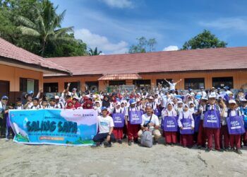 Tingkatkan Kontribusi di Bidang Pendidikan dan Lingkungan, Pupuk Kaltim Gelar Program Saling Sapa