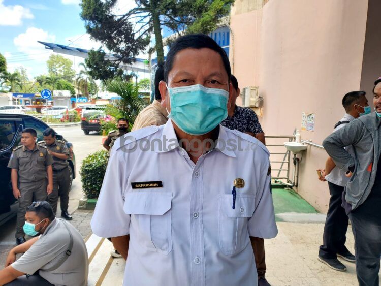 Sekretaris Disdikbud Bontang Saparudin (Lutfi/bontangpost.id)
