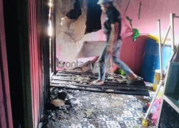 Kronologis Kebakaran di Tanjung Limau, Diduga Korsleting Mesin Cuci
