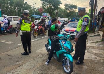 Sepekan Operasi Patuh, 40 Pengendara Ditilang, 256 Kena Tegur