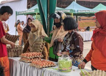 Pasar Murah TPI Tanjung Limau Diserbu Warga, Telur Ayam Jadi Incaran