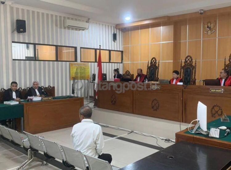 Pemilik salon excel yakni Mahmud Hidayat sudah menjalani proses persidangan