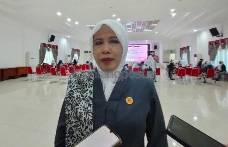 Ketua Ikatan Bidan Indonesia (IBI) Kalimantan Timur Sri Handayani