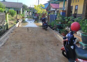Hari Ini Puncak Banjir Rob di Bontang Kuala, Akses Jalan Warga Lumpuh