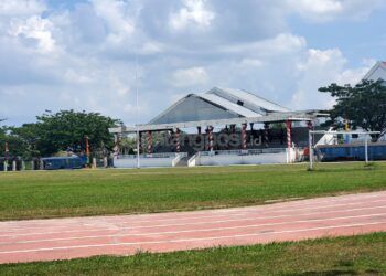 Upacara HUT Ke-78 RI di Lapangan Lang-Lang, Pemkot Bontang Rapikan Lapak Pedagang