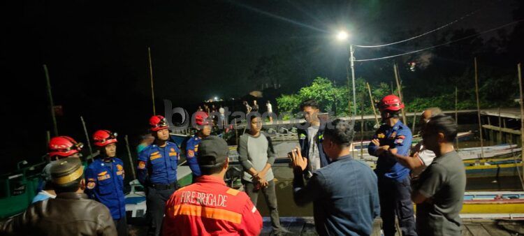 Lurah Guntung beserta instansi terkait rembuk pasca adanya serangan buaya (ist)