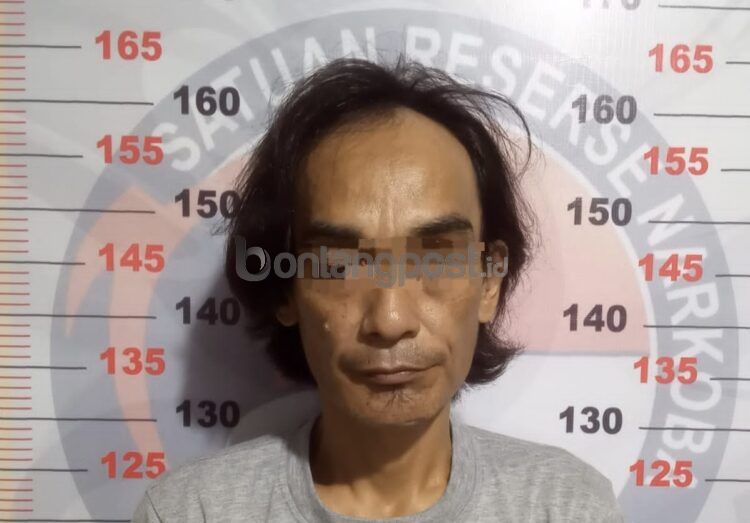 Pengedar sabu di Loktuan ditahan di Mapolres Bontang