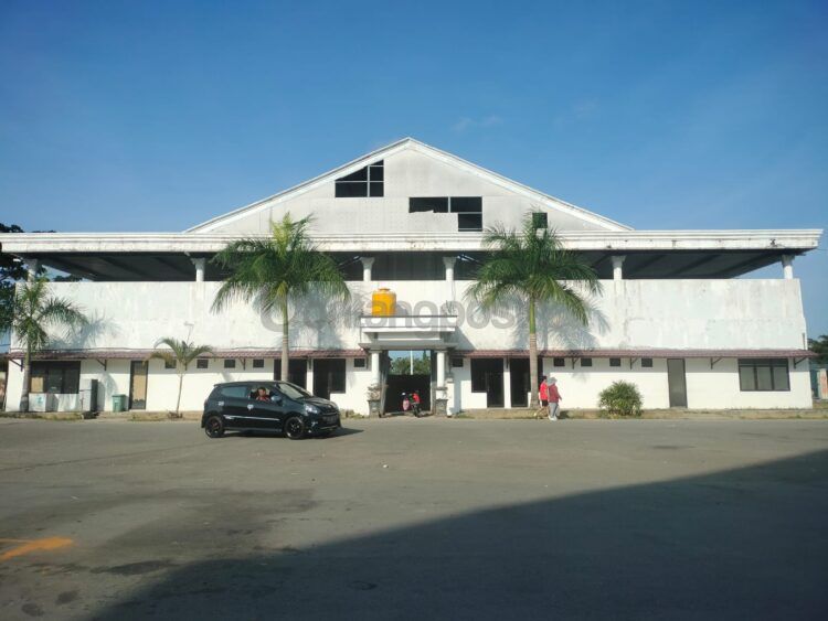 Bangunan Stadion Bessai Berinta diajukan perbaikan pada tahun depan (Jelita/bontangpost.id)