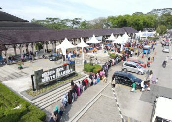 Gelar Pasar Murah, MT Muslimah Baiturrahman Salurkan 1.350 Paket Sembako