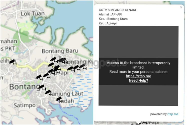 CCTv milik Pemkot Bontang tak dapat diakses