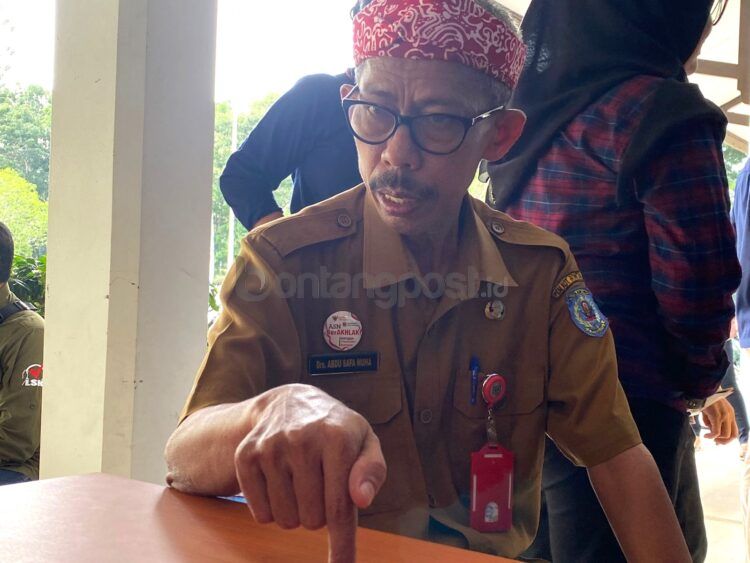 Kepala Disnaker Bontang Abdu Safa Muha
