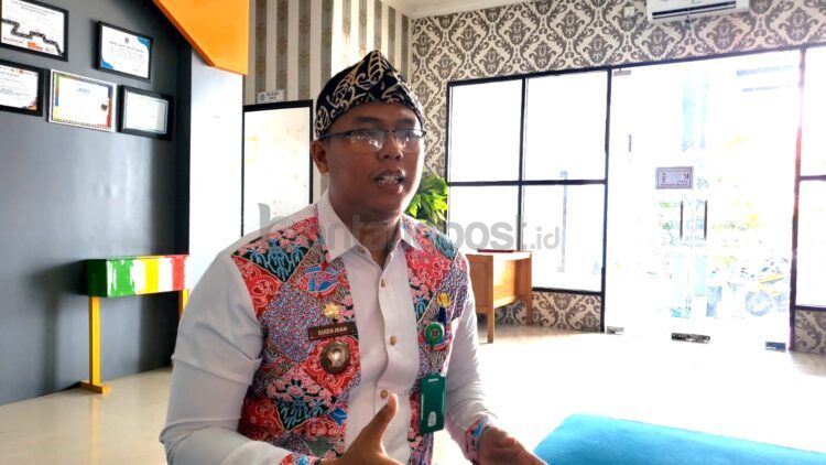 Lurah Bontang Kuala Suiza Ixan Saputro (Lutfi/bontangpost.id)