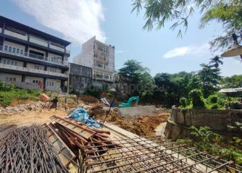 Pengerjaan Turap di Gunung Elai Dimulai, Bulan Depan Harus Selesai 