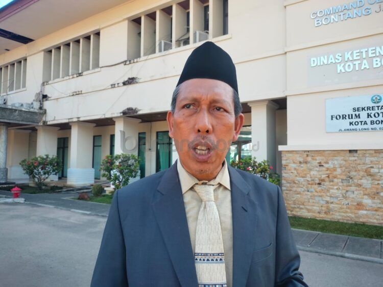 Kepala Disdamkartan Bontang Alimuddin. (Jelita/bontangpost.id)