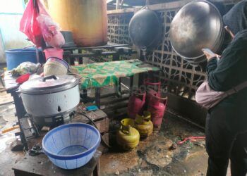 Diduga Gas Bocor, Warung Barokah Tanjung Laut Nyaris Terbakar