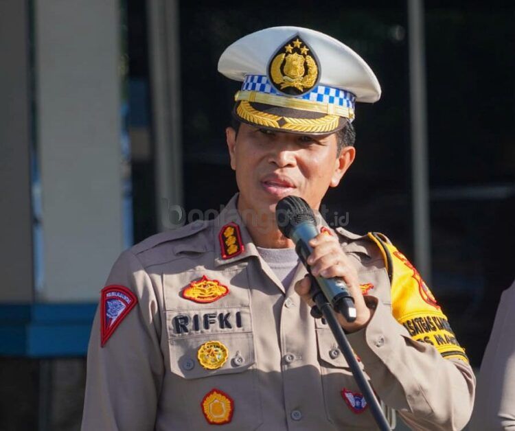 Direktur Lalu Lintas (Dirlantas) Polda Kaltim Komisaris Besar Rifki