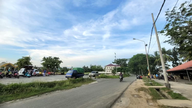 Di area lapangan HOP 1, Kelurahan Satimpo, akan berdiri dua gedung yakni Rumah Kreasi Milenial dan Kantor Baznas.
