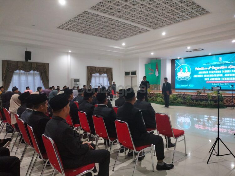 61 pejabat di lingkungan Pemkot Bontang dirotasi termasuk tiga lurah (Jelita/bontangpost.id)