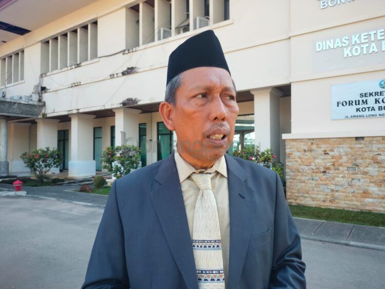Kepala Disdamkartan Bontang Amiluddin (Jelita/bontangpost.id)