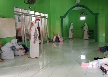 Relokasi SMP 7 Tertunda, Musala Disulap Jadi Kelas Dadakan