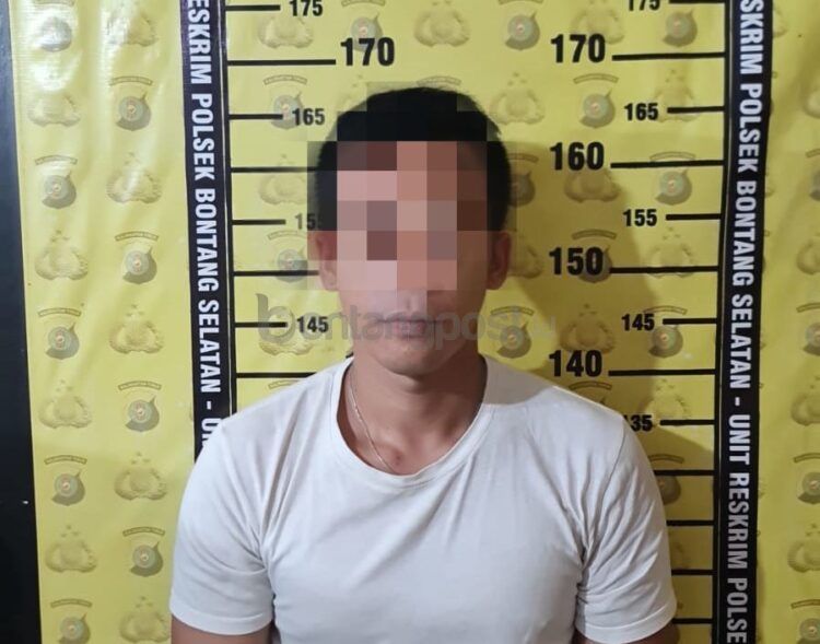 pengedar sabu ditahan di Mapolsek Bontang Selatan