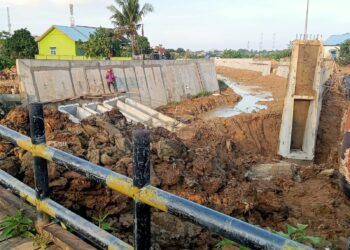 Penanganan Banjir, Pembangunan Turap di Dua Lokasi Dikucur Rp44,5 Miliar