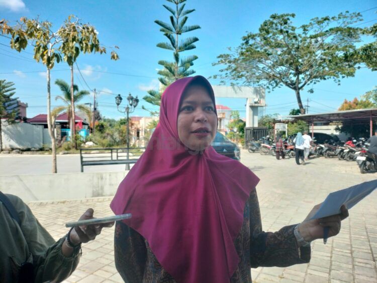 Koordinator Divisi Teknis Penyelenggara Pemilu KPU Kota Bontang Musdalifah