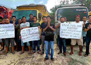 Sopir Truk Batu Bara yang Terdampak Aksi Warga di Batu Kajang, Minta Pemerintah Tuntaskan Masalah
