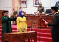 Tri Ismawati resmi dilantik jadi anggota DPRD Bontang (Ist)