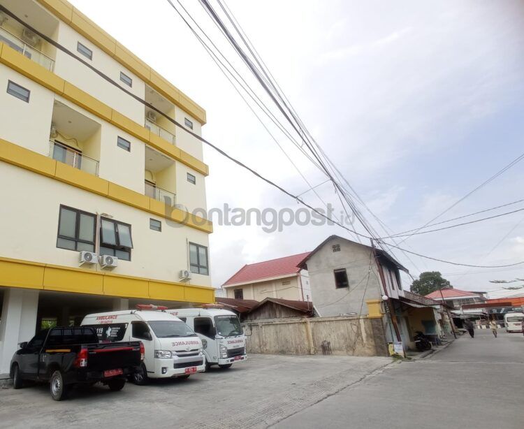 Area samping RS Tipe D ini rencananya akan dijadikan lahan parkir