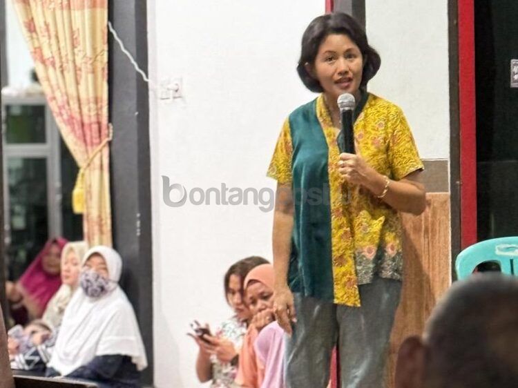 Etha Rimba Paembonan blusukan sekaligus mendengar aspirasi masyarakat Bontang