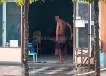 ODGJ di Loktuan Ngamuk Bawa Sajam