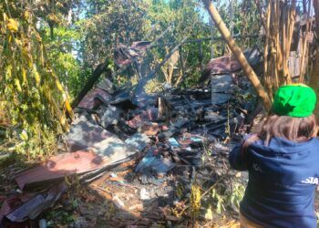 Pemilik Melaut, Rumah Terbakar di Berebas Tengah Diduga karena Korsleting Listrik