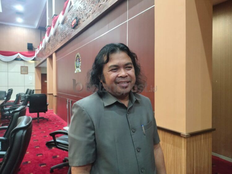 Ketua DPC Partai Gerindra Kota Bontang Agus Haris (Jelita/bontangpost.id)