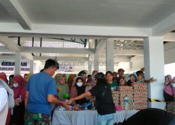 Telur dan Bawang Merah Jadi Incaran di Pangan Murah PPI Tanjung Limau