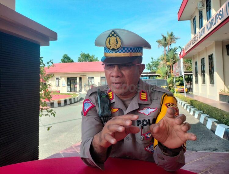 Kasat Lantas Polres Bontang AKP Muhammad Dahlan Djauhari (Jelita/bontangpost.id)