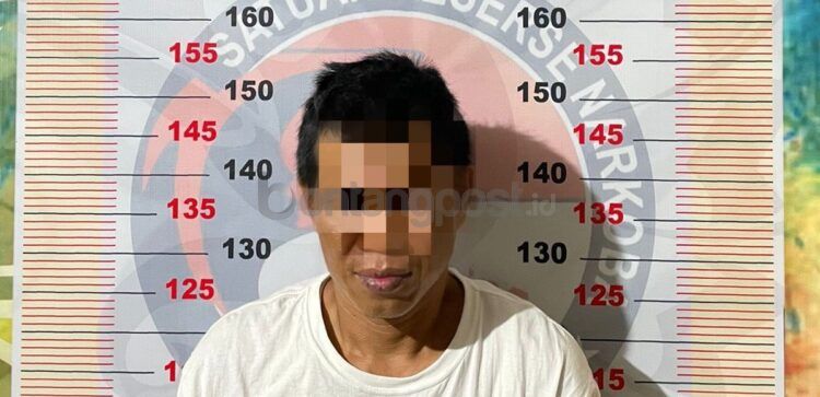 Pengedar sabu diringkus Satrenarkoba Polres Bontang